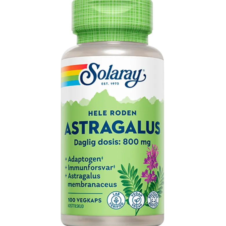 Solaray Astragalus (100 kapsler)
