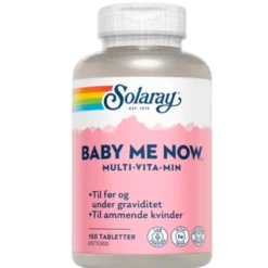 Solaray Baby-Me-Now Multi-Vitamin (150 tabletter)