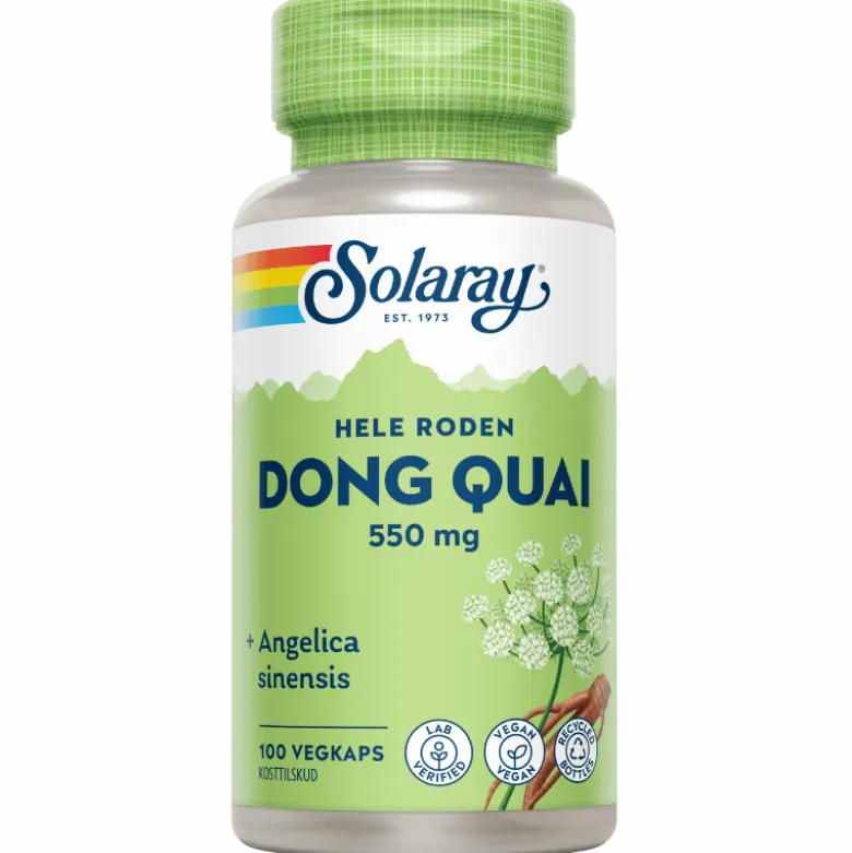 Solaray Dong Quai 550 mg (100 kapsler)