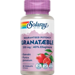 Solaray Granatæble (60 kap)