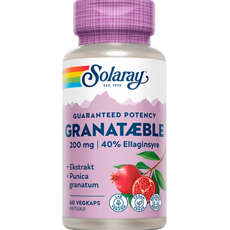 Solaray Granatæble (60 kap)