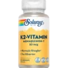 Solaray K2-vitamin 50 mcg (30 kapsler)
