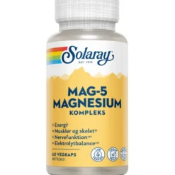 Solaray MAG-5 Magnesium (60 kaps)