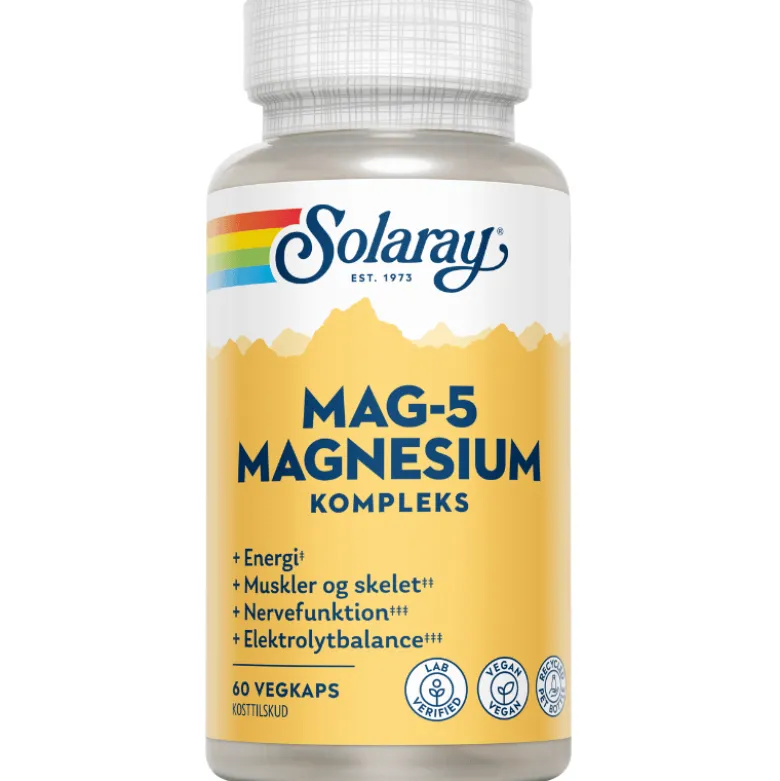 Solaray MAG-5 Magnesium (60 kaps)