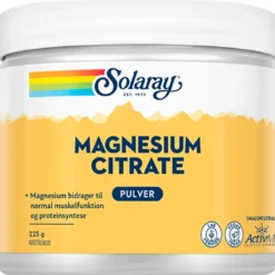 Solaray Magnesium Citrate Pulver (225 g)