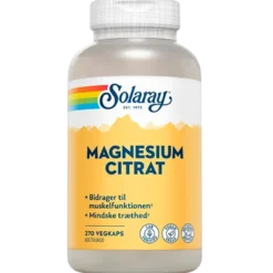 Solaray Magnesium Citrat (270 kaps)