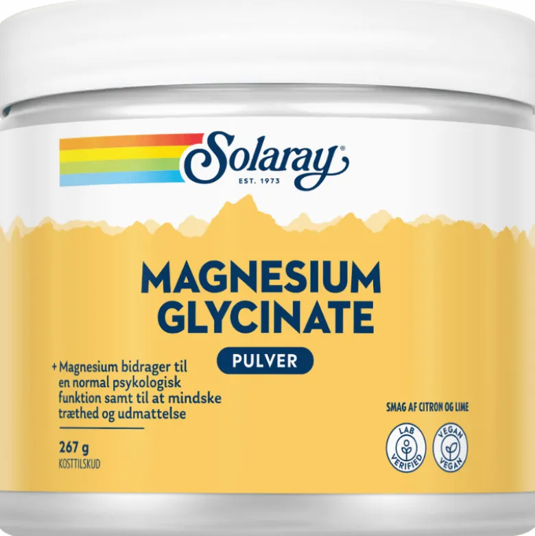 Solaray Magnesium Glycinate Lemon & Lime (267 g)