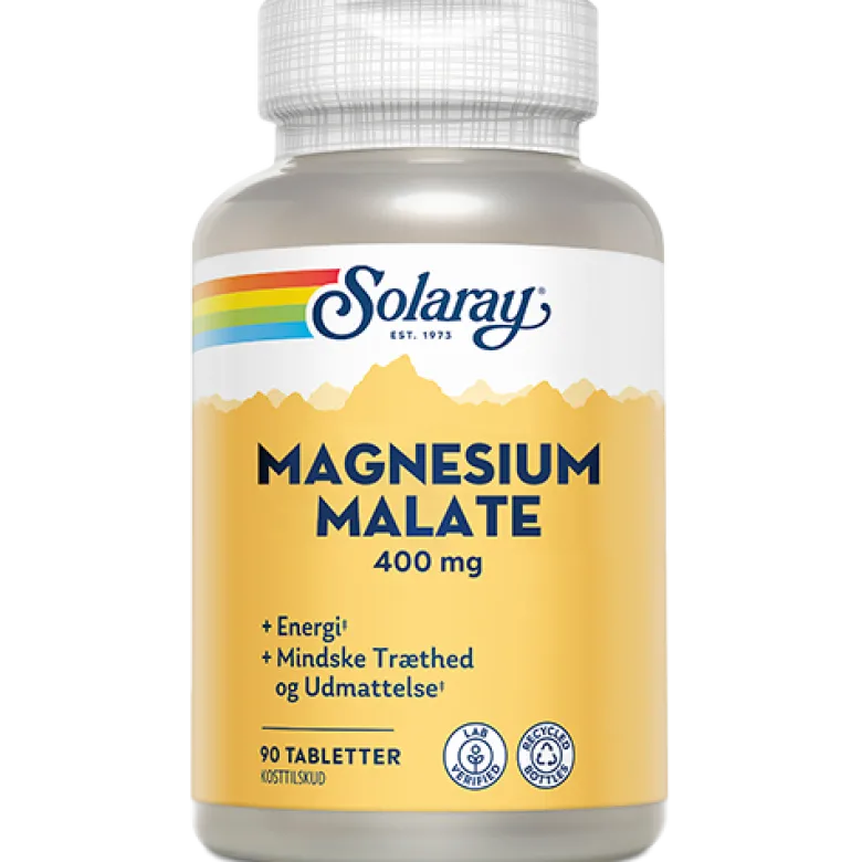 Solaray Magnesium Malate 400 mg (90 tabl)