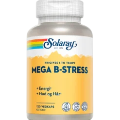 Solaray Mega B-Stress (120 kapsler)