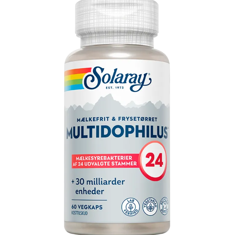 Solaray Multidophilus 24 (60 kapsler)