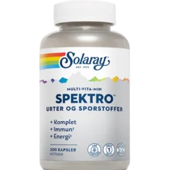 Solaray Spektro Multi-Vita-Min (200 kapsler)