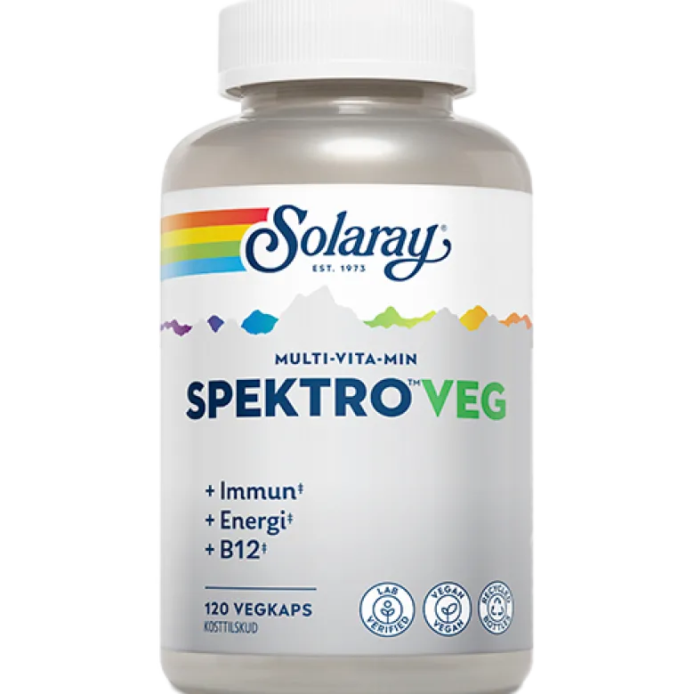 Solaray SpektroVEG (120 kapsler)