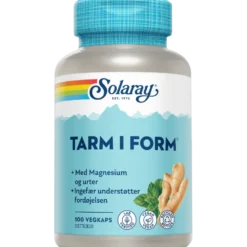 Solaray Tarm i Form (100 kaps)