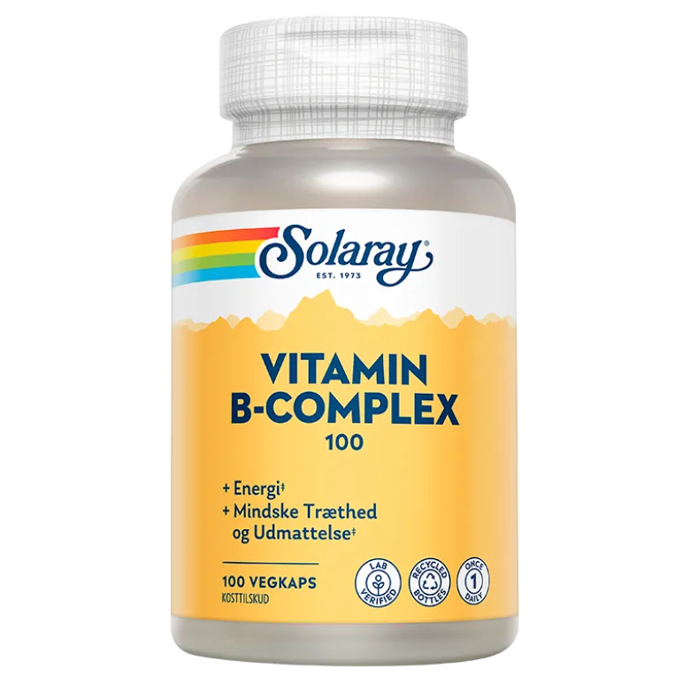 Solaray Vitamin B-Complex (100 kaps)