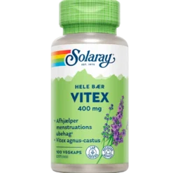 Solaray Vitex Agnus Castus (100 kapsler)