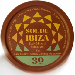 Sol De Ibiza Daily Mineral Sunscreen SPF30 Mini Size (30 g)