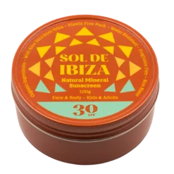 Sol De Ibiza Face & Body Plastic Free Tin SPF30 (100 g)