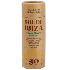Sol De Ibiza Face & Body Plastic Free Stick SPF50 (40 g)