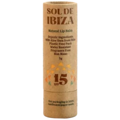Sol De Ibiza Plastic Free Lip Balm SPF15 (5 g)