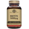 Solgar Biotin 5000ug (100 kap)