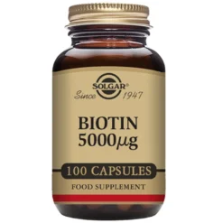 Solgar Biotin 5000ug (100 kap)