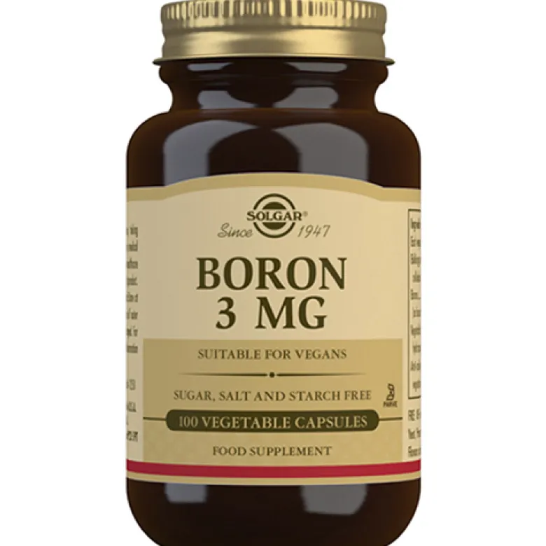 Solgar Bor 3mg (100 kap)