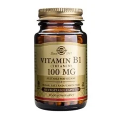 Solgar B1-vitamin 100 mg (Thiamin) (100 kaps)