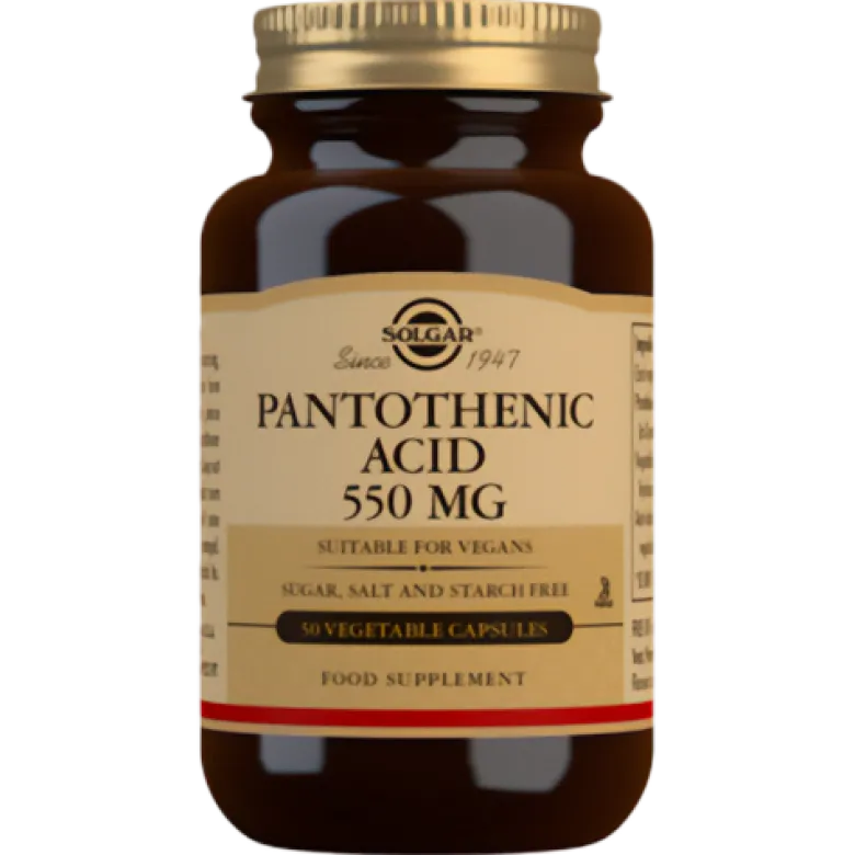 Solgar B5-Vitamin Pantotensyre (50 kaps)