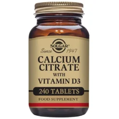 Solgar Calcium Citrate+D3 (240 tab)