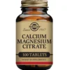 Solgar Calcium Magnesium Citrate (100 tab)
