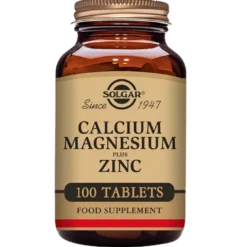 Solgar Calcium, Magnesium Plus Zink (100 tabl)