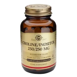 Solgar - Choline/Inositol kosttilskud 250/250 mg (50 kapsler)