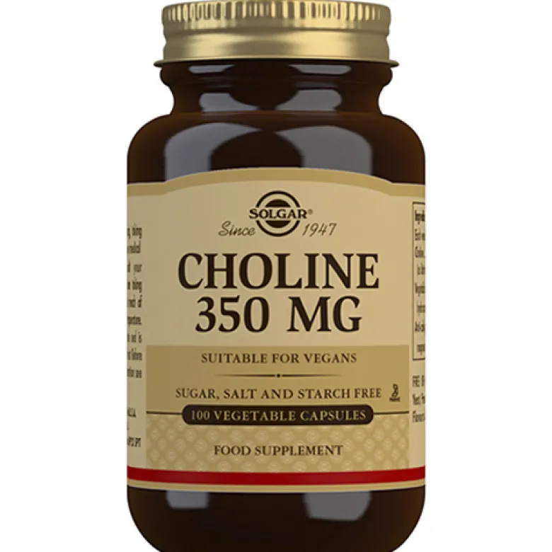 Solgar Choline 350mg (100 kap)