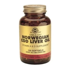Solgar Cod Liver Oil Torskelevertran (100 kap)