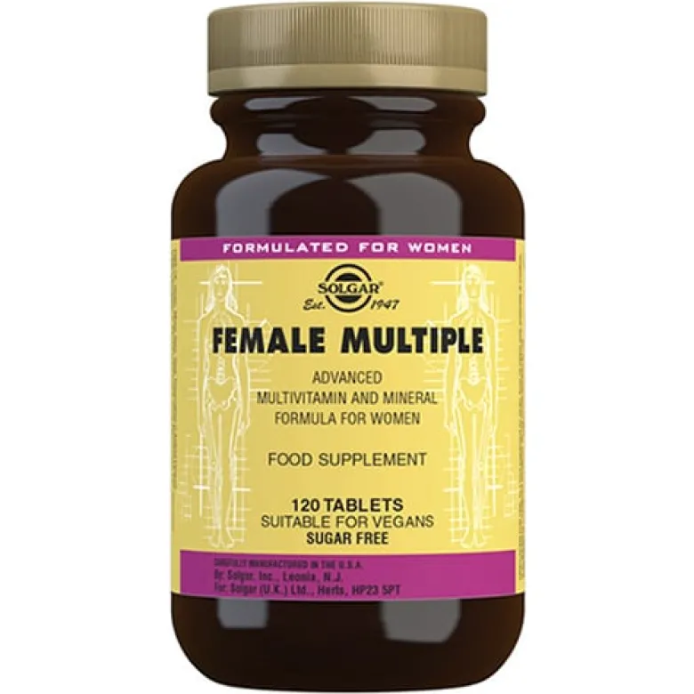 Solgar Female Multivitamin Kvinder (120 tab)