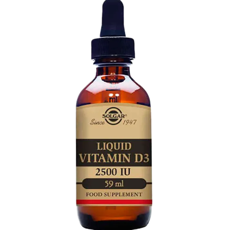 Solgar Flydende Vitamin-D3 2500IU (59 ml)