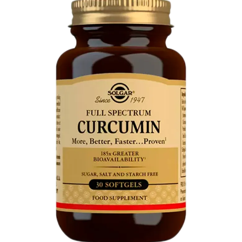 Solgar Full Spectrum Curcumin (30 softgels)