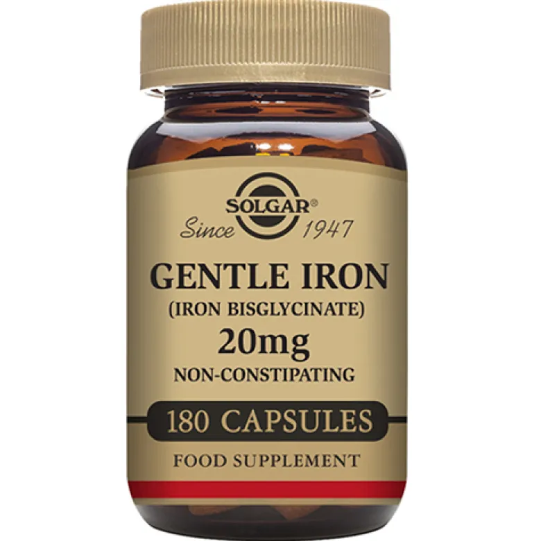 Solgar Gentle Iron 20mg (180 kap)