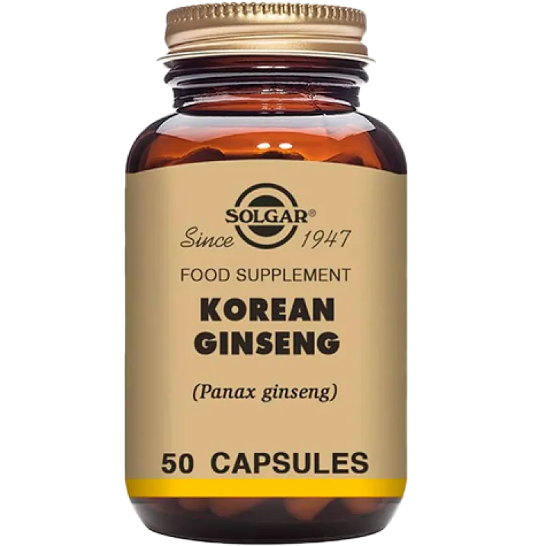 Solgar Koreansk Ginseng (50 kap)