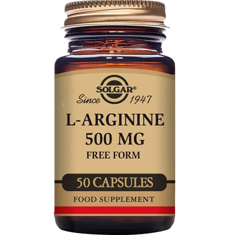 Solgar L-Arginin 500 mg (50 kaps)
