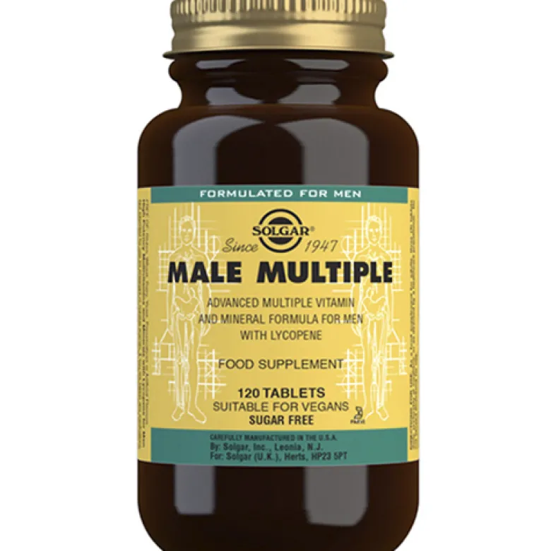 Solgar Male Multivitamin Mænd (120 tab)
