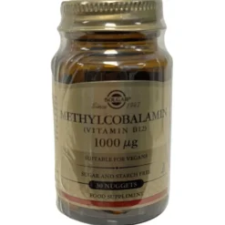 Solgar Methylcobalamin Vitamin B12 1000ug (30 tab)