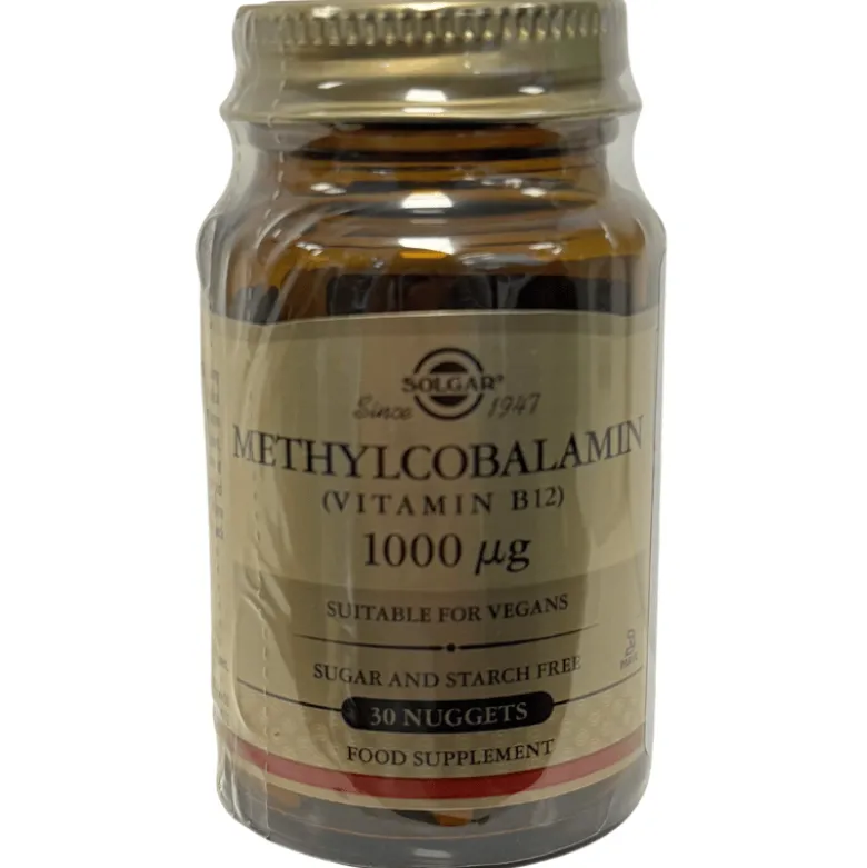 Solgar Methylcobalamin Vitamin B12 1000ug (30 tab)