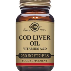 Solgar Norsk Levertran Olie (250 kap)