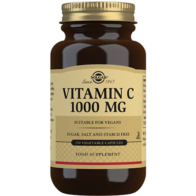 Solgar Vitamin C 1000mg (250 kap)