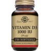 Solgar Vitamin D3 25 ug (250 softgels)