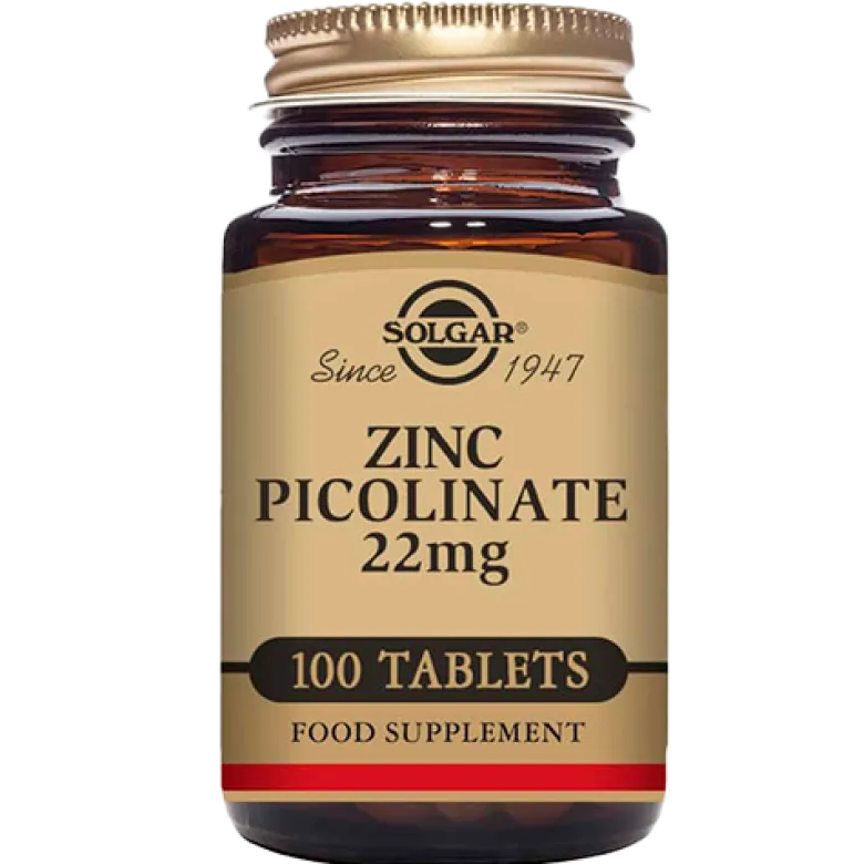 Solgar Zink Pikolinat 22mg (100 tab)
