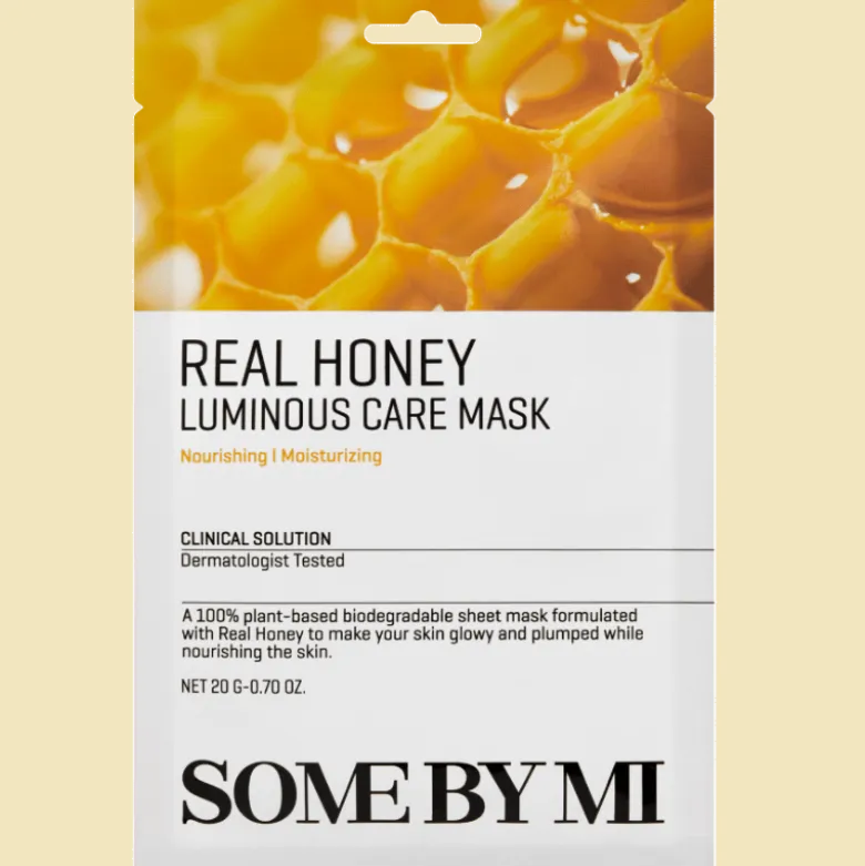 Some By Mi Real Honey Luminous Care Mask (20 g)