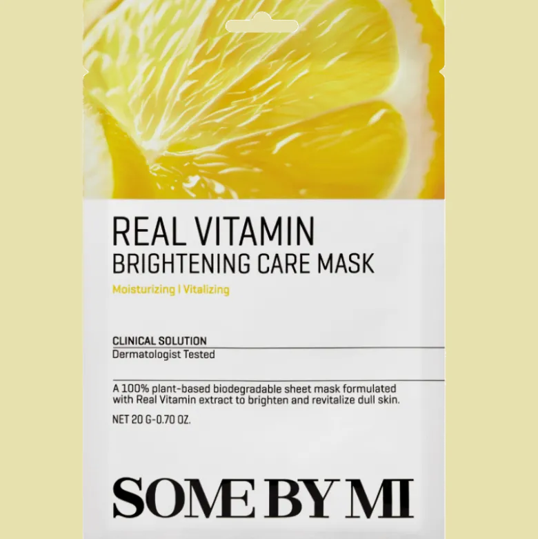Some By Mi Real Vitamin Brightening Care Mask (20 g)
