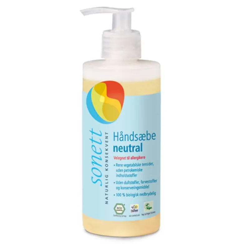 Sonett Håndsæbe Fl. Neutral (300 ml)